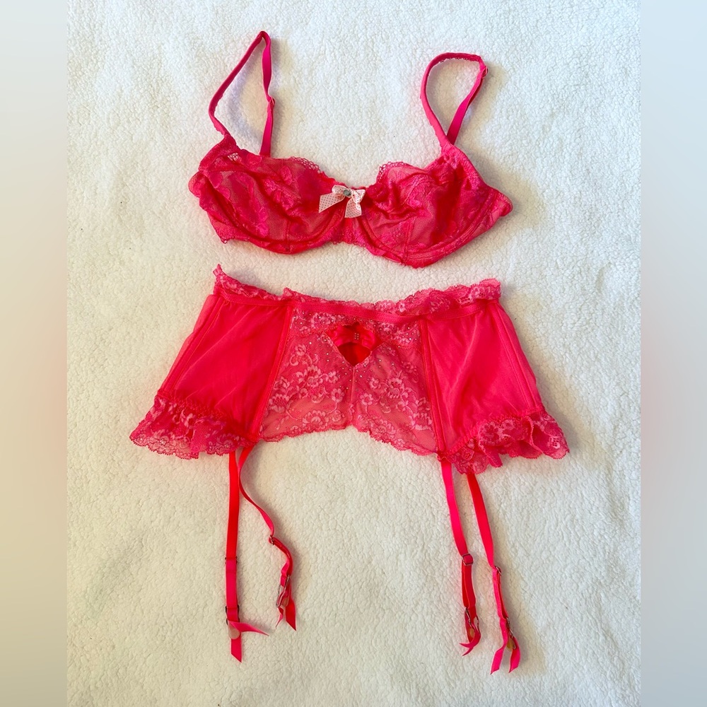 Victoria Secret Valentines Day Lingerie Set
